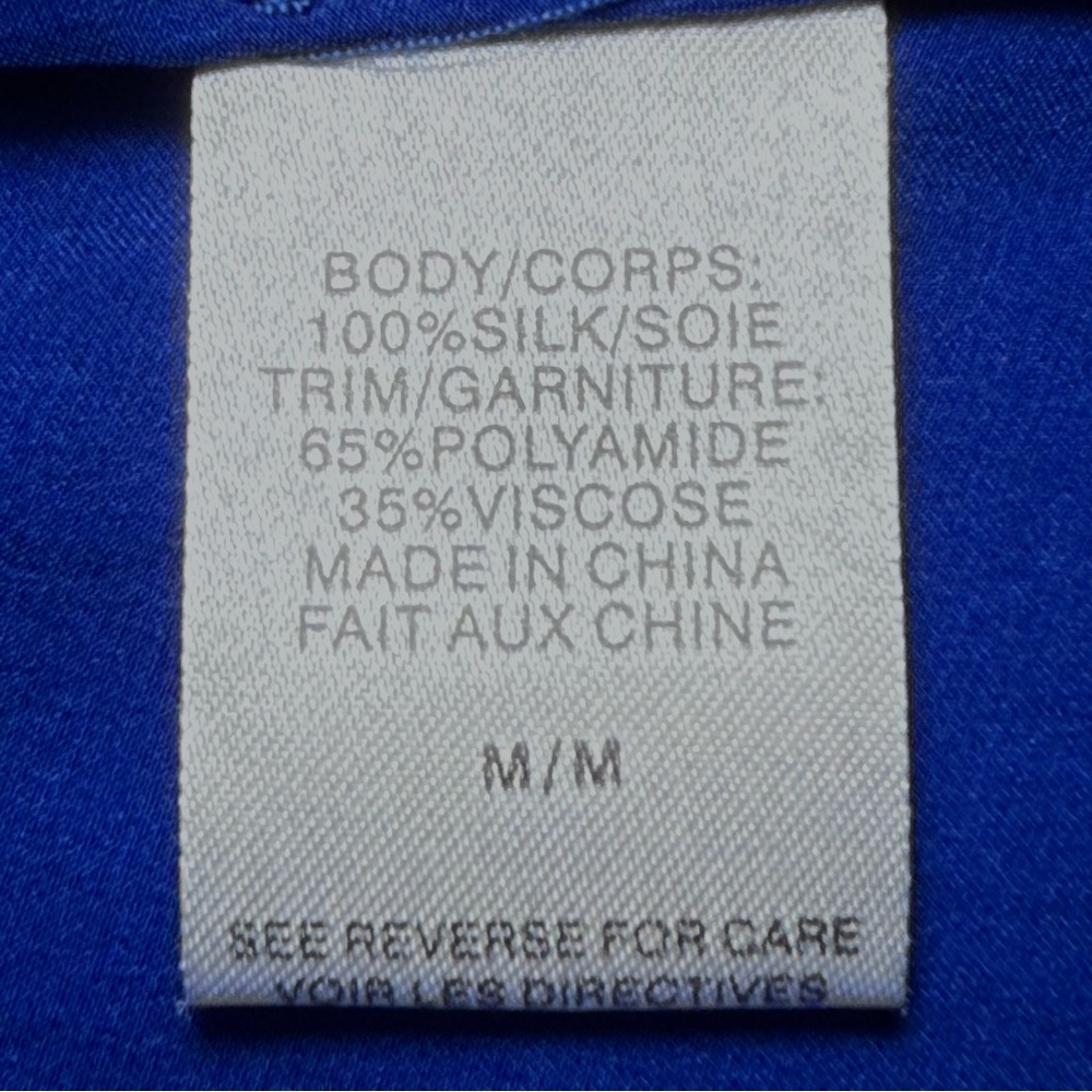 CAMI NYC Racer Charmeuse Camisole in Azure - Picture 7 of 8